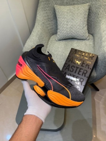 # Puma Run RB Fast Nitro Black Orange (with OG Box)