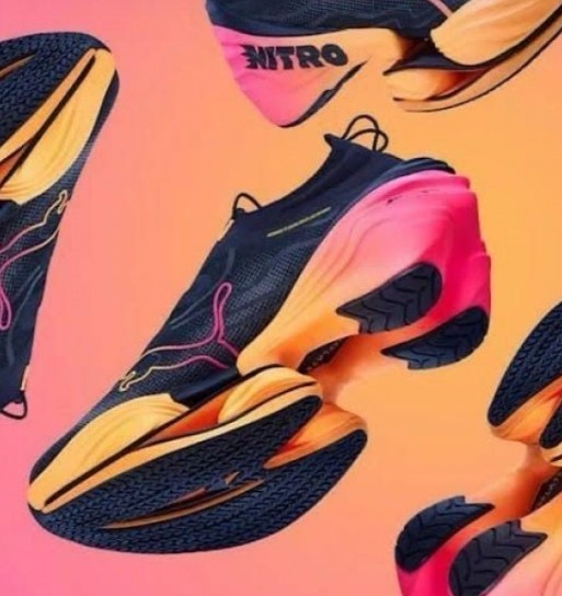 # Puma Run RB Fast Nitro Black Orange (with OG Box)