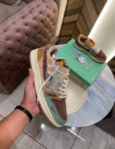 NIKE Zion Williamson x Air Jordan 1 Low Voodoo