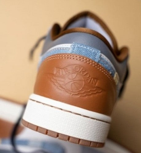 Air Jordan 1 Retro Low “Phantom Denim Swoosh”