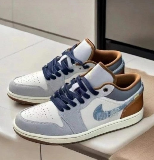 Air Jordan 1 Retro Low “Phantom Denim Swoosh”
