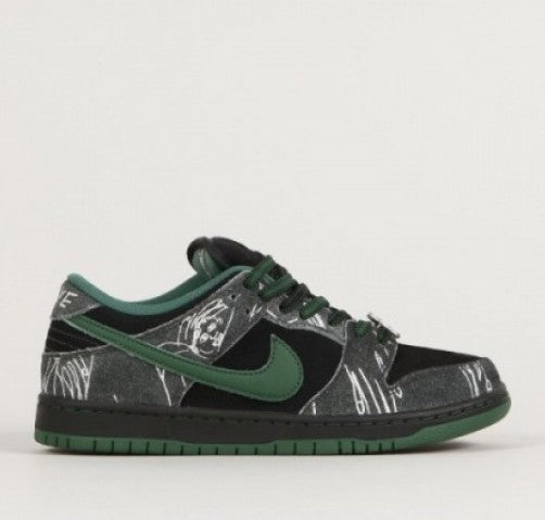 Nike SB Dunk Low x There Skateboards “Black Gorge Green”